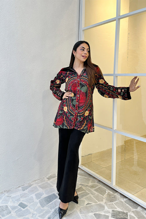 Velvet hot sale jacket pattern