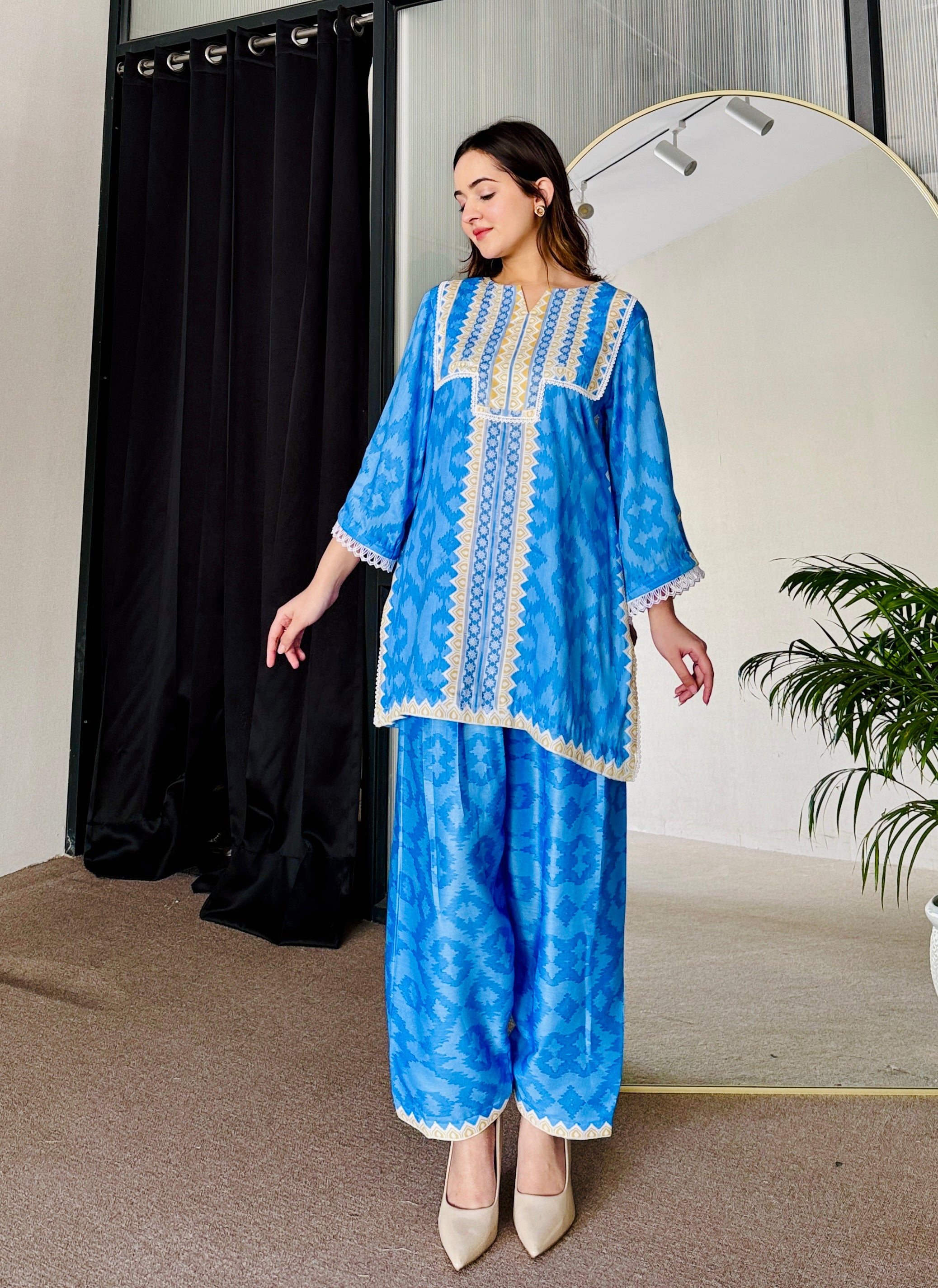 Indigo Skies Kurta Set