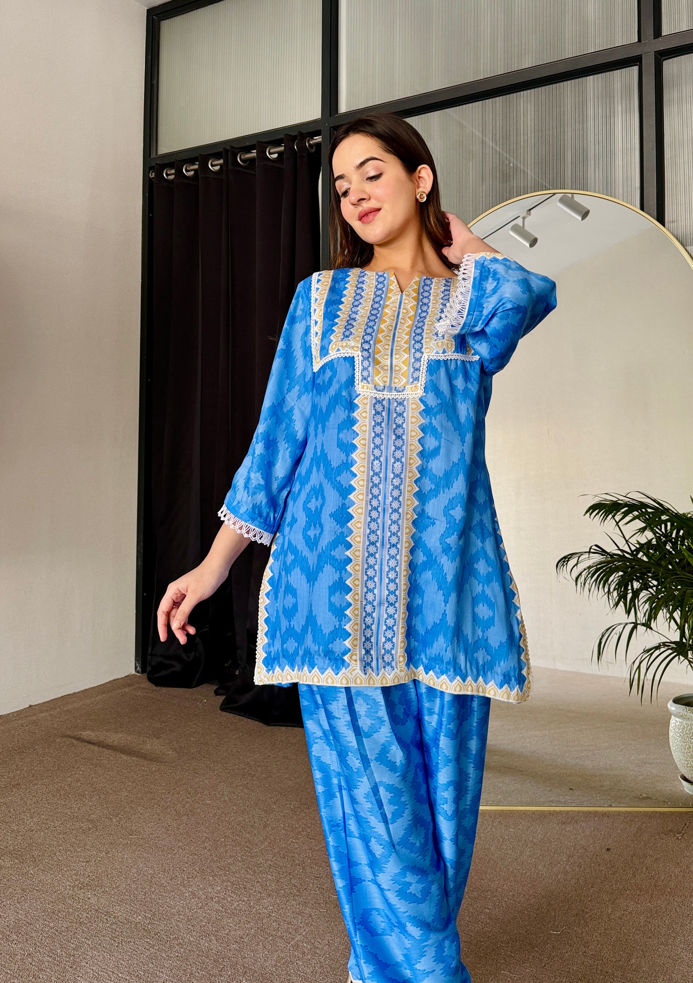 Indigo Skies Kurta Set