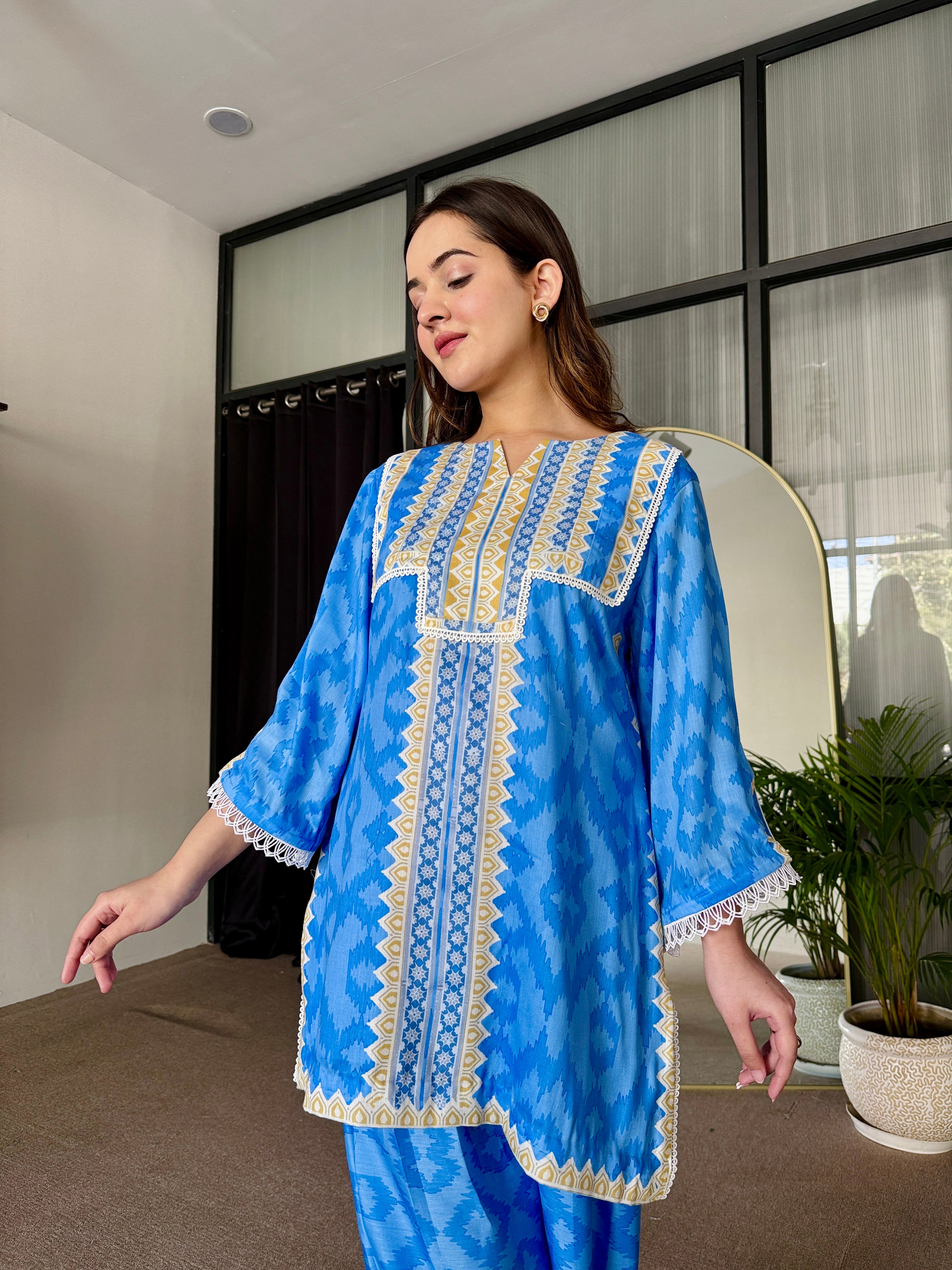 Indigo Skies Kurta Set