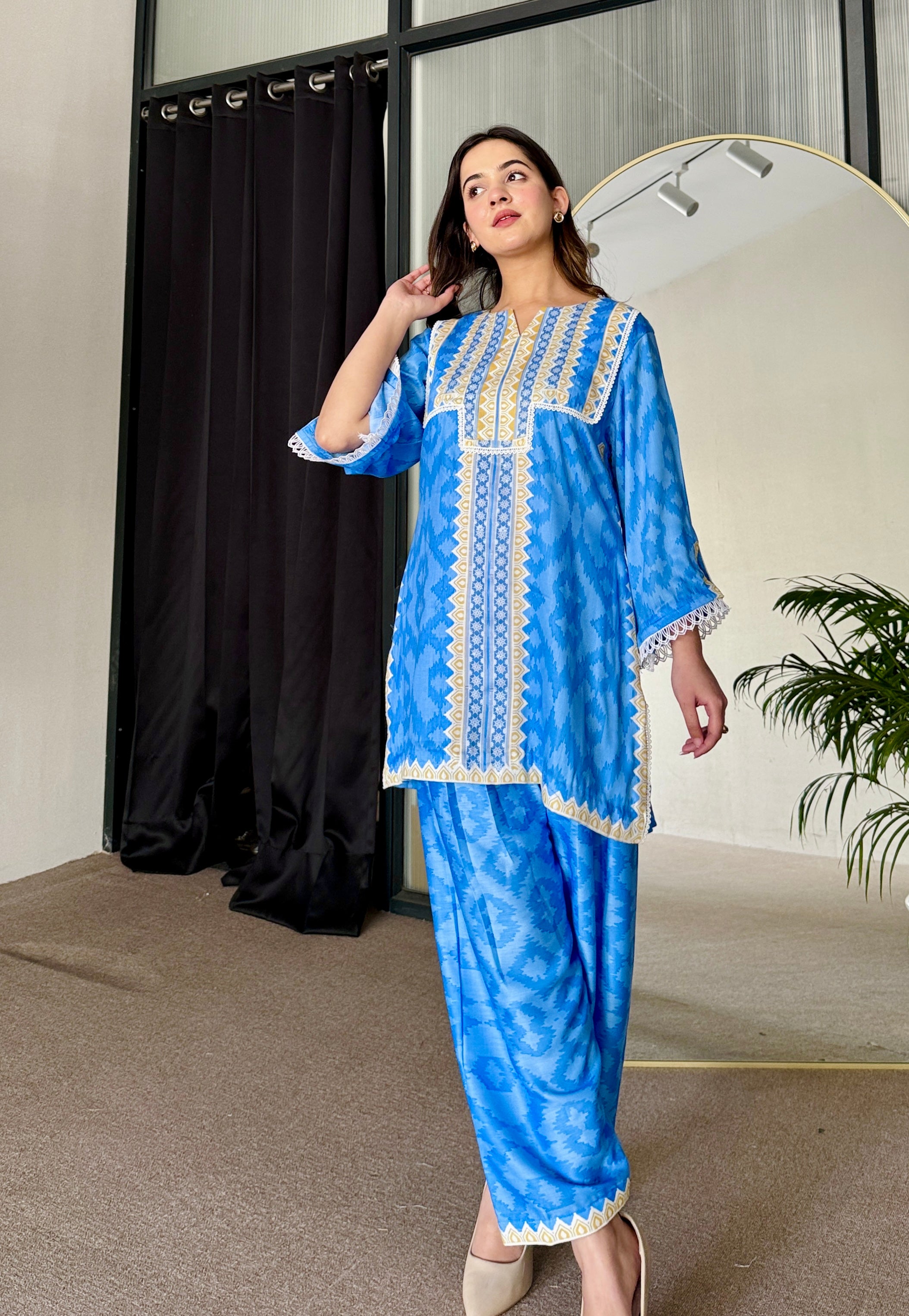 Indigo Skies Kurta Set