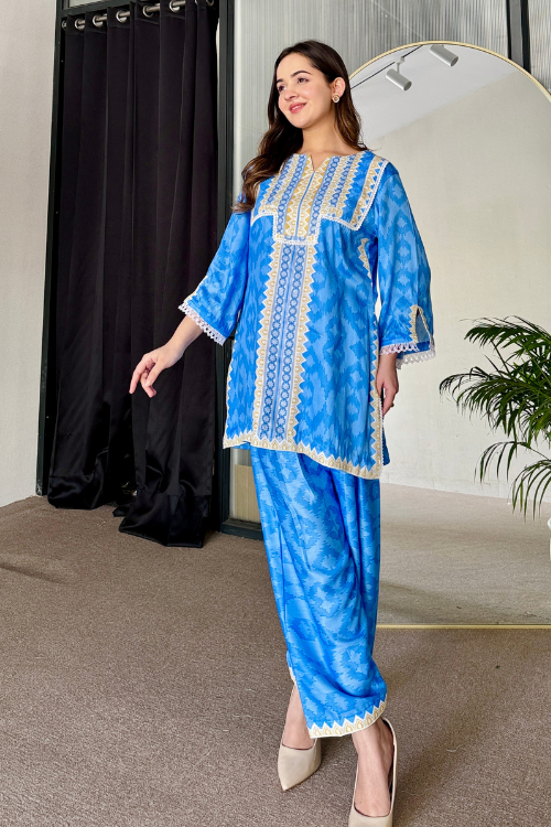 Indigo Skies Kurta Set